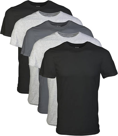 Mens Crew T-Shirts, Multipack, Style G1100