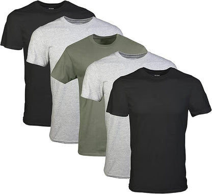 Mens Crew T-Shirts, Multipack, Style G1100