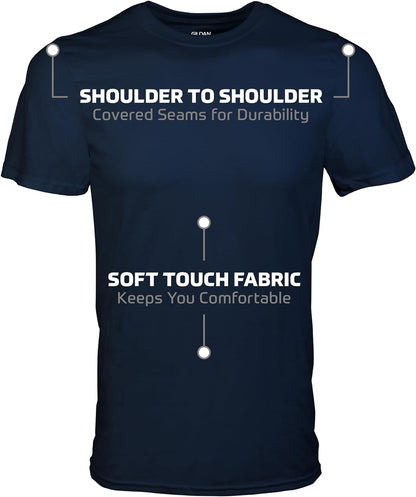 Mens Crew T-Shirts, Multipack, Style G1100