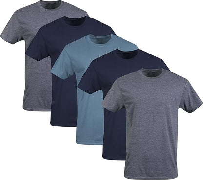 Mens Crew T-Shirts, Multipack, Style G1100